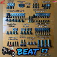 COD / Gratis Ongkir / Baut Lengkap Full Set Body Honda Beat Fi 2015-2016 / Baut Lengkap Fullset Bodi