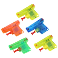 5Pieces Small Water Guns Summer Manual Toy Outdoor Burst Watergun Seasides Outdoor Water Fight Toy Kids Gift