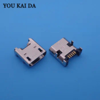 2pcs NEW Micro USB Jack Connector Charging Socket Port for Asus K004 FonePad K004 for Zenfone 4 USB 5pin Charging Connector