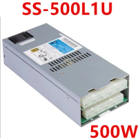 New Original PSU For Seasonic 80plus Gold IPC 1U 500W Switching Power Supply SS-500L1U