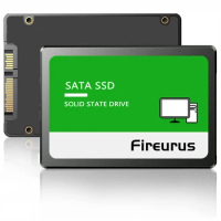 Fireurus Hard Drive Disk 128GB 256GB 512GB 2.5 SSD 2TB 1TB Solid State Drives for Laptop Desktop Sata III SSD