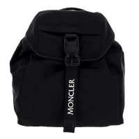 【MONCLER】春夏新款 TRICK 品牌LOGO 後背包(黑色)