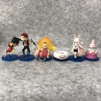 One Piece WCF World Collectible Figure Cake Island Luffy Charlotte Katakuri BIG MOM Zeus Carrot PVC Action Figures Toys Doll