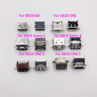 10PCS For Xbox One Slim / Series X Console HDMI -compatible Display Port Socket Jack Connector For XBOX ONE 360 / X / S
