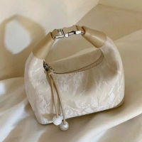 2025 Nanfeng Original Chio2n Peach Branch Yaoyao Handheld Tote Bag for Women New Style Office Small 