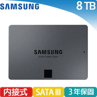 【現折$50 最高回饋3000點】Samsung 三星 870 QVO SATA 2.5吋 SSD固態硬碟 8TB