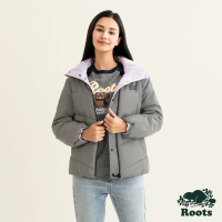 【Roots】Roots 女裝- 戶外探險家系列 反光立領外套(蘭花紫)