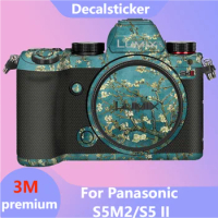 For Panasonic S5M2/S5 II Camera Sticker Protective Skin Decal Vinyl Wrap Film Anti-Scratch Protector Coat S5 MarkII Mark2