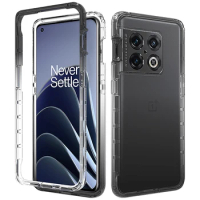 Hybrid Armor Shockproof Phone Case For OnePlus 10 Pro 5G Nord N20 SE N300 Hard Plastic Frame Transparent Soft TPU Back Cover