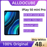 Alldocube 8.4" Tablet Support Netflix L1 Android13 Helio G99 8GB RAM 256GB ROM FHD 1920x1200 Dual SIM Card with 5000mAh