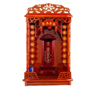 XL Incense Fire Table Worship Altar Cabinets for Burning Incense Shelf Wall-Mounted Case