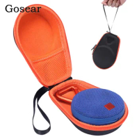 Gosear Carrying Portable Storage Case Cover Carry Bag Box Pouch for JBL CLIP2 CLIP 2 Speaker USB Cables Accessories