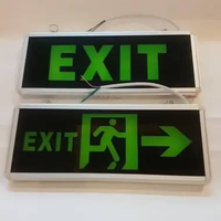 LAMPU RAMBU K3 EXIT EMERGENCY LAMP. MATI LAMPU TETAP NYALA.