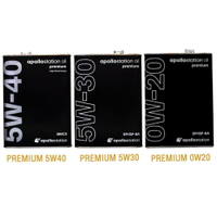 IDEMITSU APOLLOSTATION 5W40／5W30／0W20 黑鐵罐【299免運領券再享折扣】