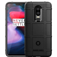 Armor Shield Cases for Oneplus 6 Anti Knock Silicone Back Cover for oneplus6 One Plus 6 Heavy Duty Shockproof Phone Case