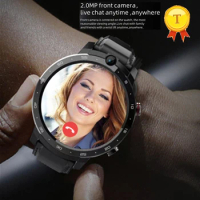 2021 sport mode video call smart watch phone GPS relojes inteligentes phone watch dual camera 64GB 4G sim card smart watch man