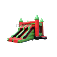 Boys Sports Theme Moon Walk Inflatable Trampoline Jump Trampoline Castle Trampoline Slide