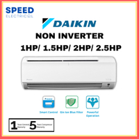 [SABAH ONLY] Daikin Non-Inverter R32 Air Conditioner 1HP/ 1.5HP/ 2HP/ 2.5HP/ 3HP DAIKIN AIRCON  Cold
