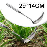 Sabit Rumput Baja Sabit Potong Rumpu Steel Celurit Rumput Tajam Arit Rumput Kecil Arit Potong Rumput