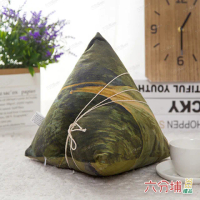 【六分埔禮品】端午節仿真粽子抱枕-35cm-單入(端午節佈置節慶活動粽子肉粽靠枕靠墊)