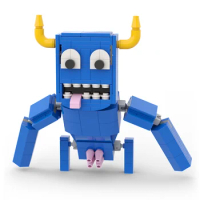 Banban 3 Snappy Cow Monster Building Blocks Toys Suit 183 Pieces Bricks for Kids Birthday Christmas Gift