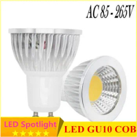 Super bright 220V LED Lamps GU10 LED Bulb 7W 10W 15W 18W Spotlight Bulbs COB GU 10 Light Energy Saving Lighting Home Decoration