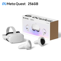 Meta Quest 2 Oculus Quest 2 VR 頭戴式裝置 元宇宙/虛擬實境推薦(256GB)