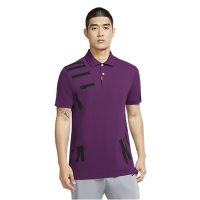 Nike Golf 男 印花短袖POLO衫 紫 CK6104-502