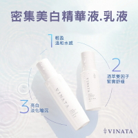 【台酒旗艦店】VINATA密集美白精華液*1+VINATA密集美白乳液*1