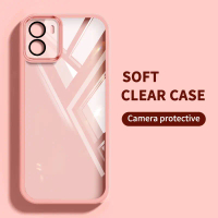 เคสโทรศัพท์แบบใสสี YBD สำหรับ Vivo Y15A, Y15S, Y01, V2120, V2134, ครอบคลุมเต็มรูปแบบ, พร้อมการป้องกั