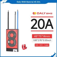 BMS Daly 4S 12V 20A / 60A / 100A Battery Lithium Iron Phospate Lifepo4 BMS DALY 20A