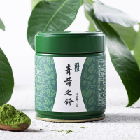 อูจิ ผงมัทฉะ โทนถั่ว Qingxi Ruozhu Matcha Qinglan 35 g. กระปุก [72]