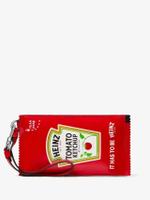 กระเป๋าคล้องข้อมือ  HEINZ X KATE SPADE NEW YORK PATENT COIN CARD CASE WRISTLET KH192 สีแดง