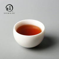 素木居 如初德化羊脂白玉瓷品茶杯陶瓷品茗杯白瓷不倒杯主人杯