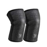 【Mark Bell Sling Shot】極限X護膝套 黑色 Extreme Knee Sleeves(支撐加壓/保暖)