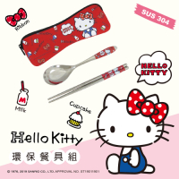 Hello Kitty不鏽鋼餐具組 (SS-6210SR)