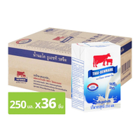 ไทย-เดนมาร์ค นมยูเอชที รสจืด 250 มล. แพ็ค 36