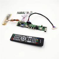 LCD TV controller board support TV AV VGA Audio USB HDMI-Compatible for 17 inch lcd panel 1280X1024 LM170E03-TLHB M170ETN01.0