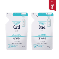(2入組)Curel珂潤 潤浸保濕洗顏慕絲-補充包130ml