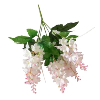 Artificial Hyacinth Silk Flowers Fake Wedding Bouquet Home Party Decoration