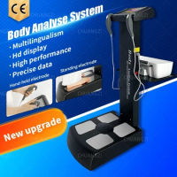 Body composition analyzer, fat text analysis machine with printer, intelligent body element analyzer, scale available in gym