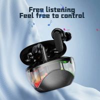 Alat Dengar Wayarles Bluetooth, Kualiti Bunyi HIFI, Dalam Telinga, Muzik Bluetooth 5.4, Sesuai untuk