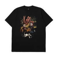 BAND - Korn Nu Metal - T shirt Kaos Cotton Combed 24s baju distro