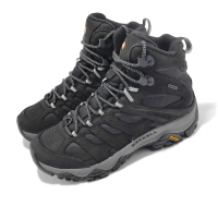 【MERRELL】越野鞋 Moab 3 APEX Mid WP 女鞋 黑 登山鞋 防水 黃金大底 戶外 郊山 中筒(ML037220)