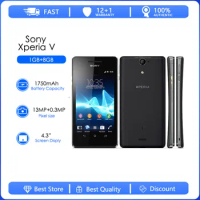 Sony Xperia V LT25 LT25i Refurbished Original Unlocked Phone RAM 1G ROM 8GB 13MP Camera 4G WIFI AX on NTT DoCoMo Smartphone