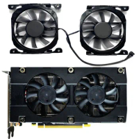 Cooling Fan Graphic Card Cooling Fan Replacement Part for ELSA GTX1660 1660ti RTX2060 2060S 2070 SAC Graphic Card