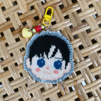 cnblue jung yong hwa cross stitch charm handmade finished goods Korea idol