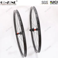 Light Carbon MTB Wheelset 27.5 Mountain Bike Wheels DT Swiss 240 XC Quick Release / Thru Axle / Boost Tubeless 27.5er MTB Wheels