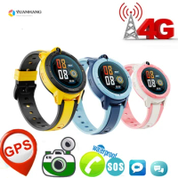Smart 4G GPS WI-FI Tracker Locate Kids Student Remote Camera Monitor Smartwatch Two-way Voice SOS Video Call Android Phone Watch