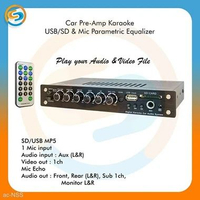 PARAMETRIK PRE AMP MP4 / MP5 USB DIGITAL KARAOKE CAR AUDIO SYSTEM AC-NSS